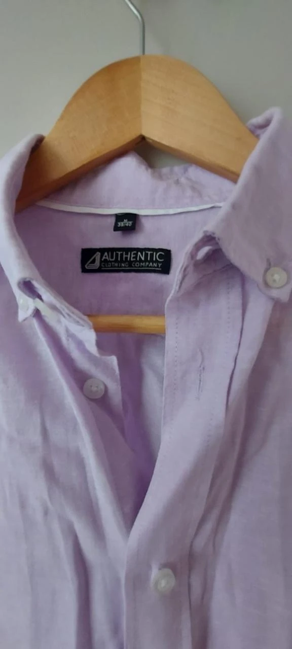 Authentic Clothing Company camisa lilás tamanho M/39-40 – photo 2